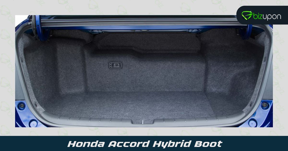 Cargo Space of the Honda Accord Hybrid