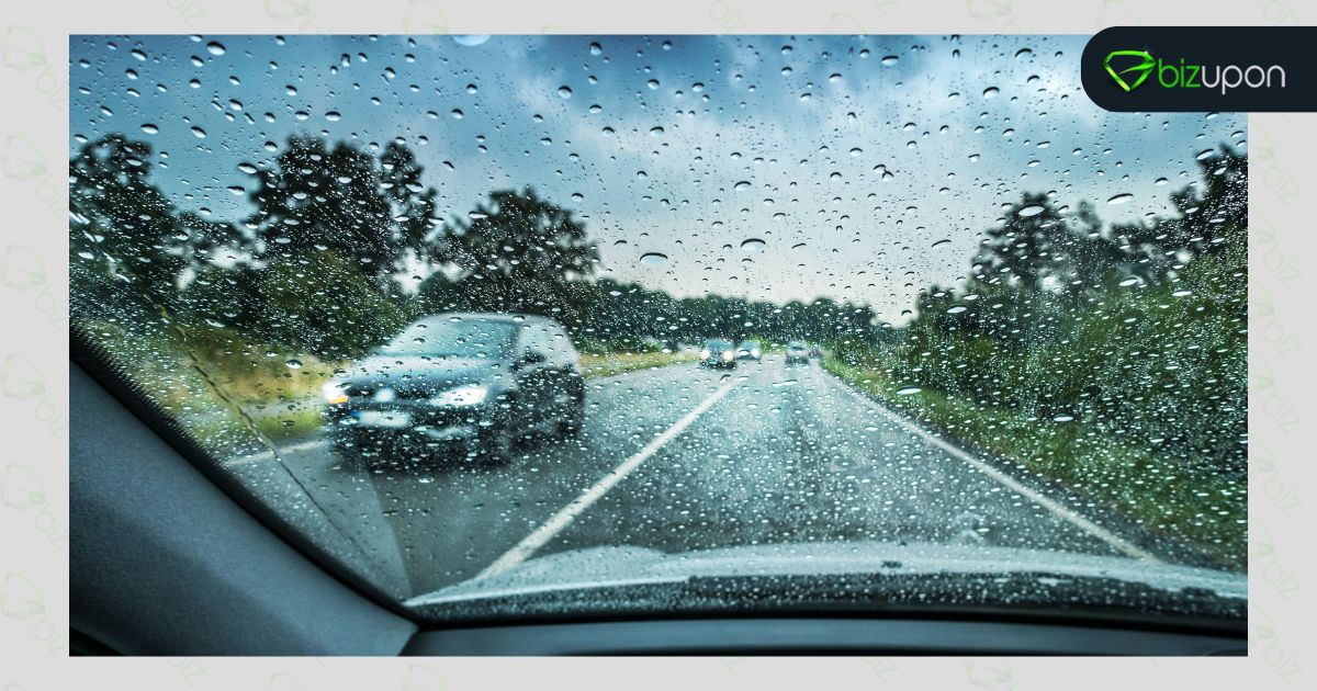 Clean the Windshield After Rain